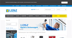 Desktop Screenshot of ldsz.hu
